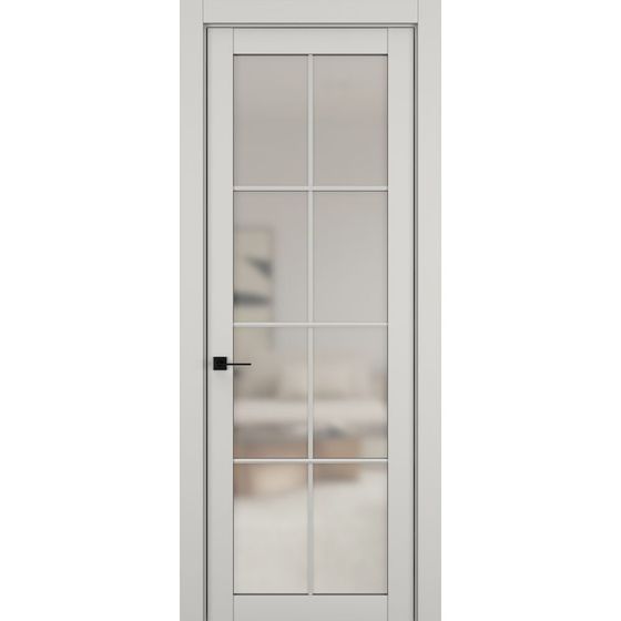 Цена на Межкомнатная дверь керамик NC 5 слоновая кость остеклённая Купить Межкомнатная дверь керамик NC 5 слоновая кость остеклённая