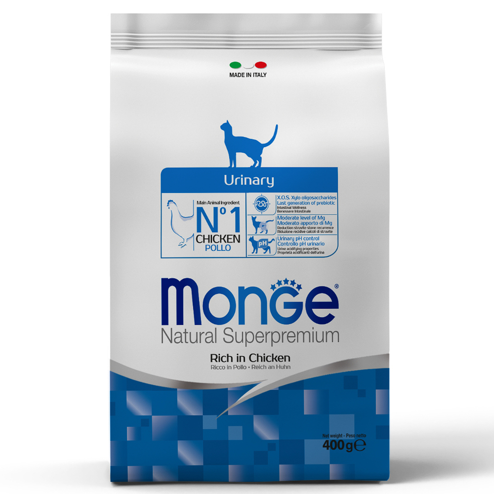 Monge Cat Urinary Сухой корм для кошек для профилактики МКБ, 400 г