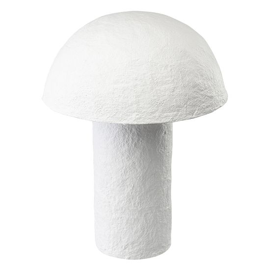 Лампа настольная texture sleek, D32x42 см, белая