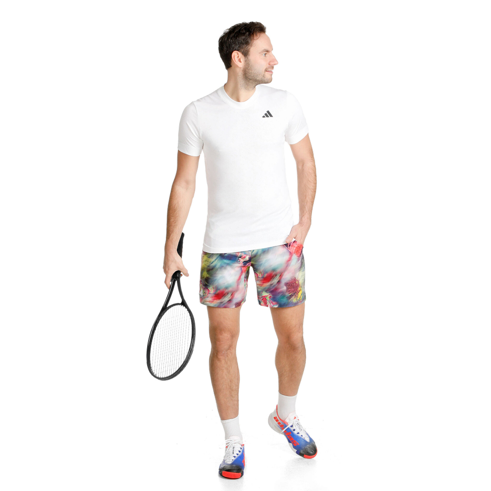 Мужские теннисные шорты adidas Melbourne Ergo Graphic Shorts Men - Multicoloured
