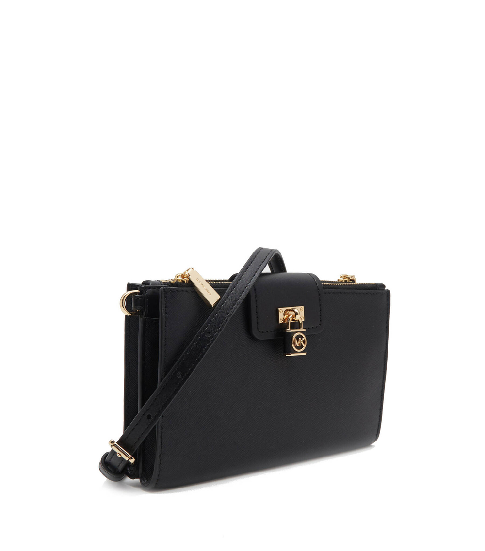 кожаная сумка-мессенджер Michael Kors - черный(32S3GR0C1L)