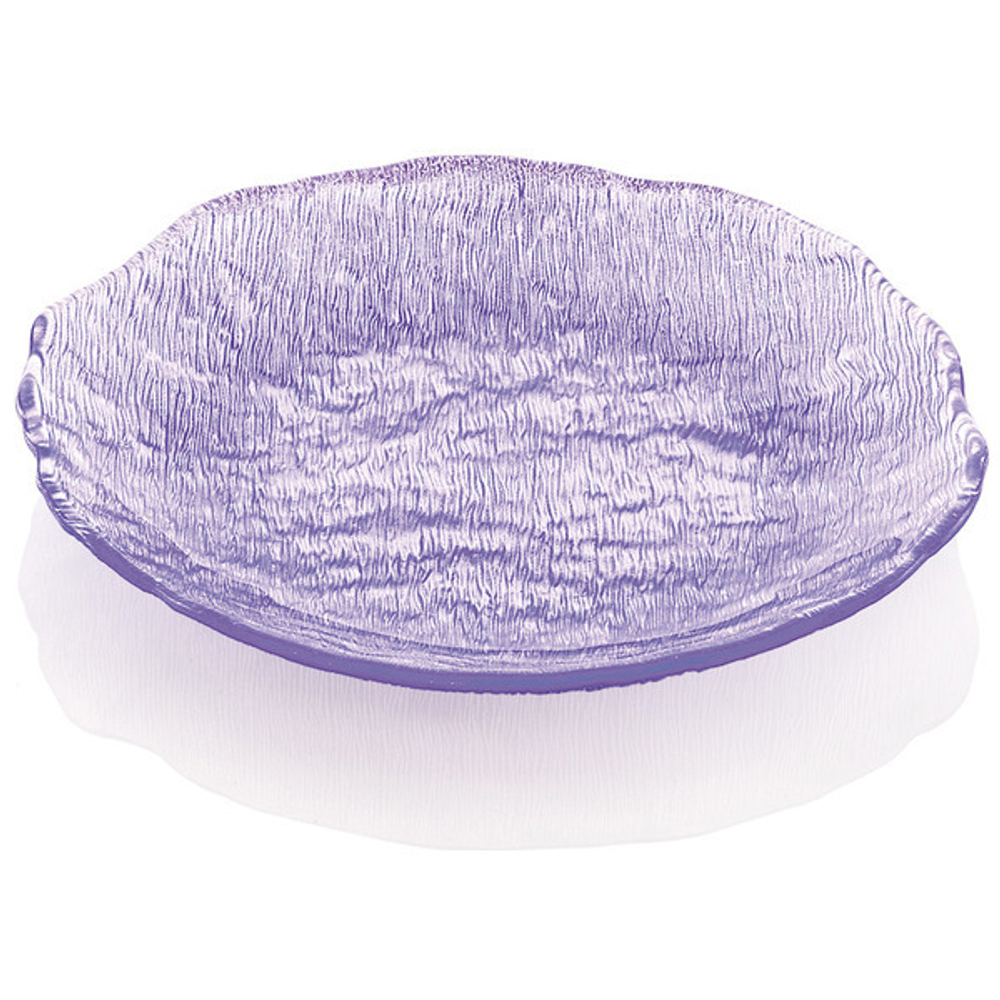 Тарелка закусочная IVV Гласьер 22см лиловая