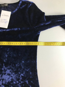 Платье Topshop бархатистое, маркировка 34, визуально на 40 размер