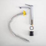 Смеситель BelBagno для накладной раковины, без донного клапана ALBANO-LMC-CRM-W0