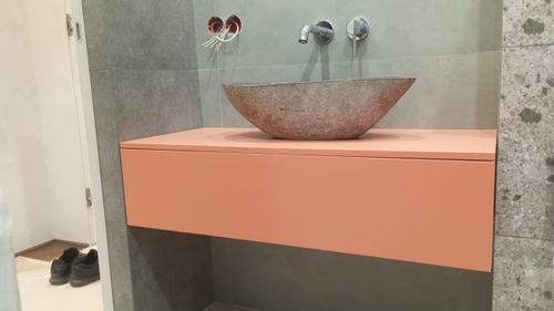 Модульная подвесная тумба для ванной комнаты