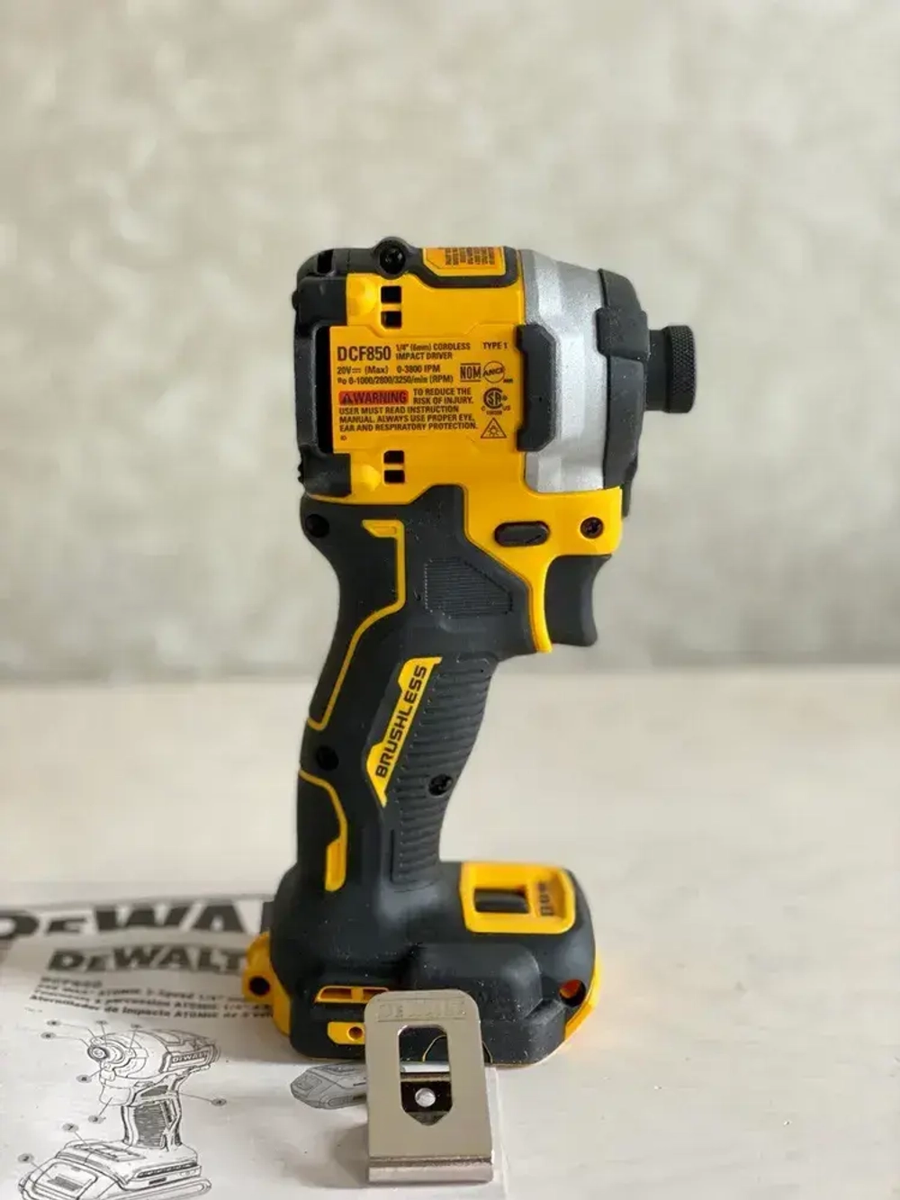Шуруповерт DeWalt DCF850B (ОРИГИНАЛ), Импакт
