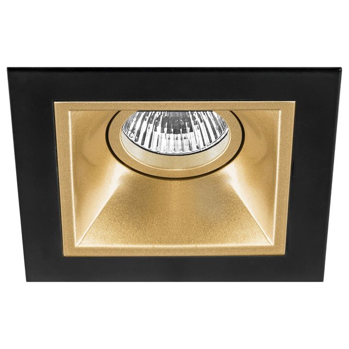 Комплект из светильника и рамки Lightstar Domino Quadro (214517+214503) D51703