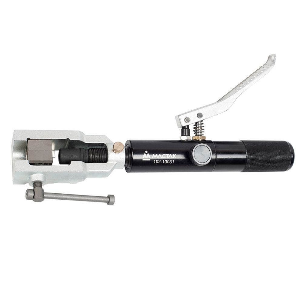 МАСТАК (102-10031C) Набор для развальцовки трубок с гидравлическим поршнем, кейс, 30 предметов