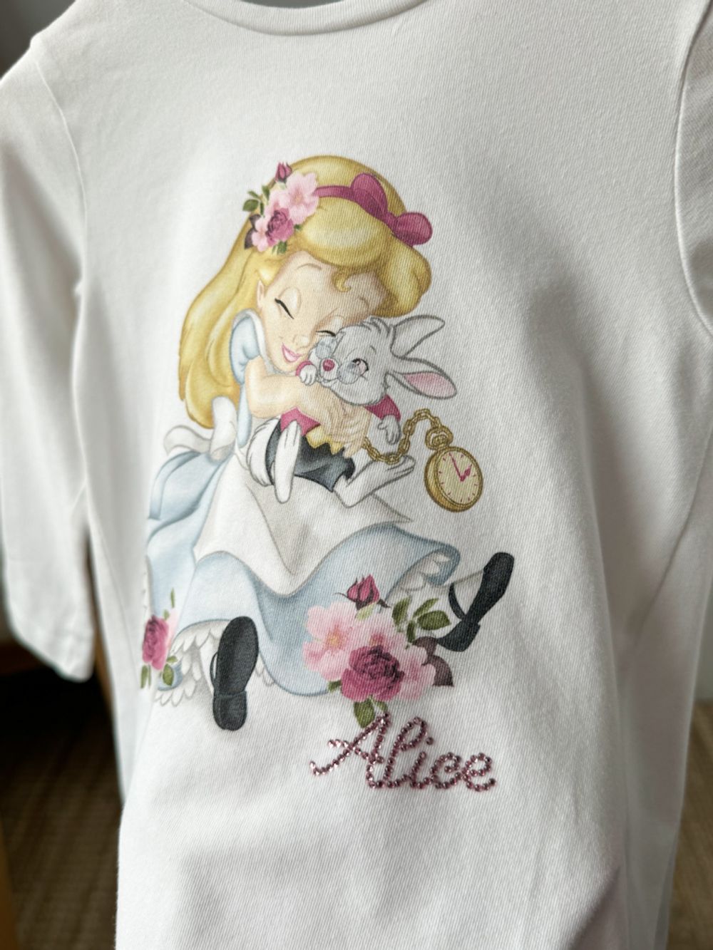 Хлопковая блузка Monnalisa, 98