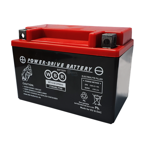 Аккумулятор WBR SMT / WBR MT 12-9 (YTX9-BS, YTX9)