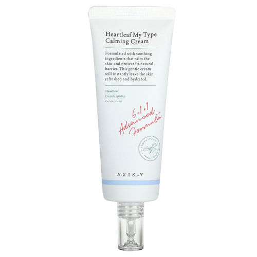 Axis-Y, Успокаивающий крем Heartleaf My Type, 60 мл (2,02 жидк. унц.)