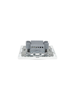 Выключатель 1-кл. СП Минск 10А IP20 бел. Basic EKF ERV10-021-10