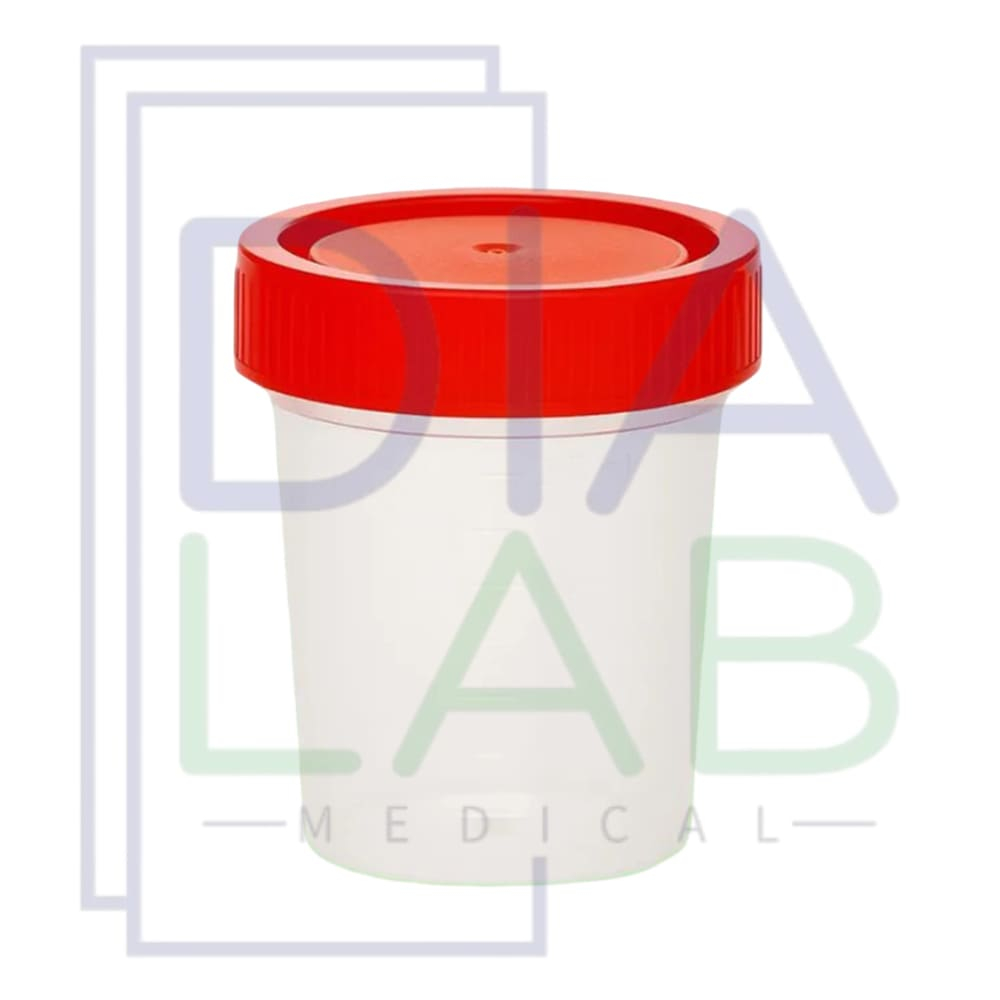 Контейнер полимерный для биопроб, одноразовый стерильный 120 мл 10 шт
