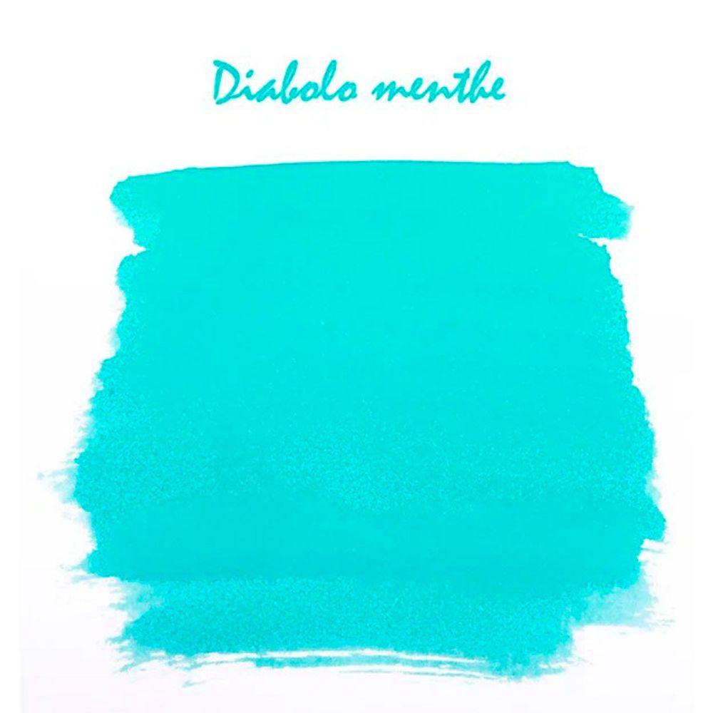 Чернила во флаконе Herbin 10 мл Diabolo menthe бирюзовые (11533T) 1