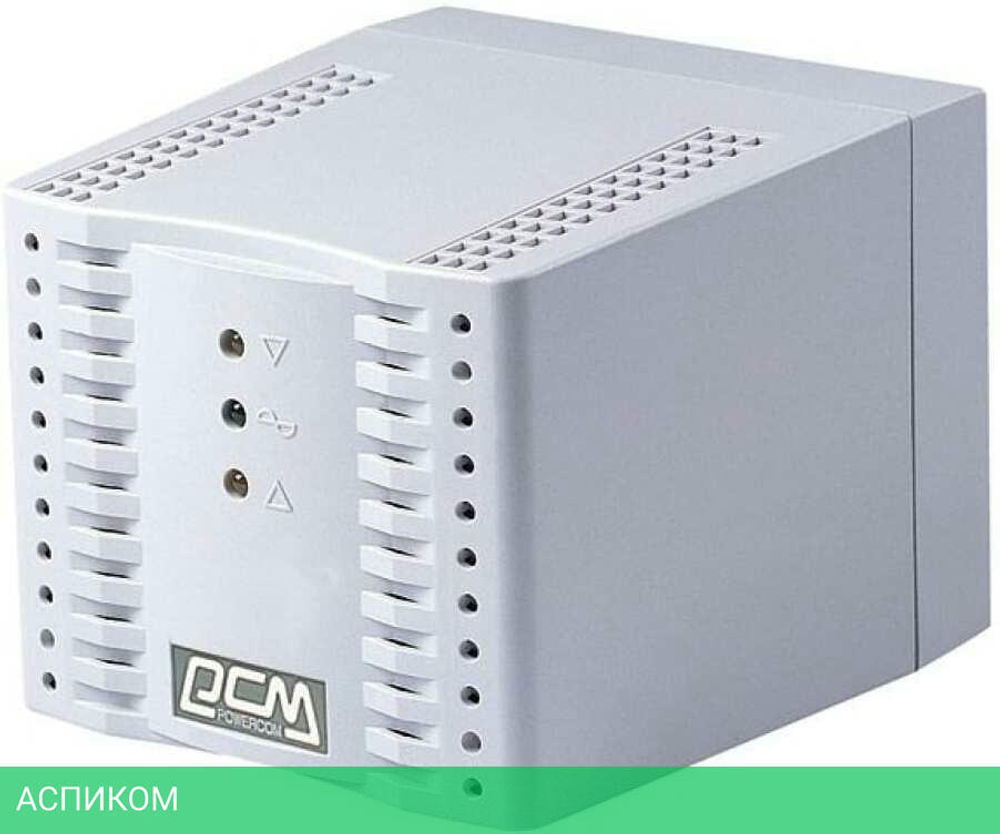 Стабилизатор напряжения Powercom TCA-2000 белый