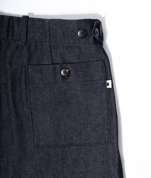 Шорты Джинсовые темно-синие - фото 4