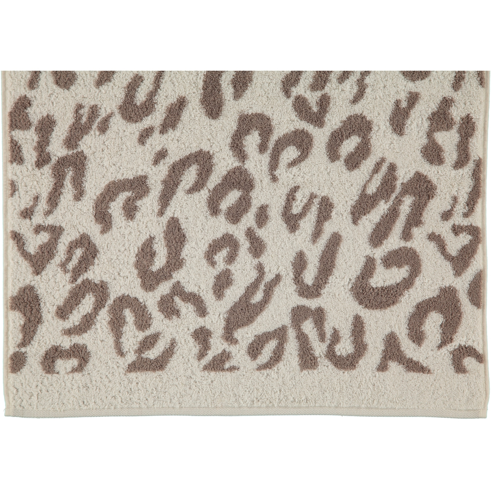 Полотенце 50x100 Cawo Instinct Leopard 563 бежевое Германия