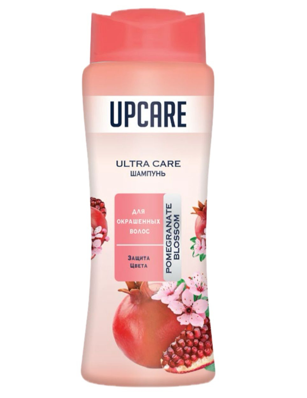 UPCARE ШАМПУНЬ С ЦВЕТАМИ ГРАНАТА 600МЛ*12