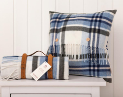 Элитная наволочка декоративная Lux 32 синий-зеленый от Luxberry