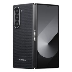 Чехол Pitaka MagEZ Case 5 для Samsung Galaxy Z Fold 6 черный/серый (Black/Grey Twill) 600D (FBFold6)