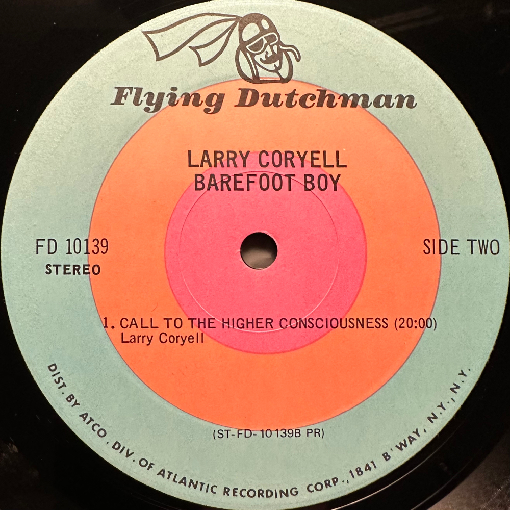 Larry Coryell - Barefoot Boy (США 1971г.)