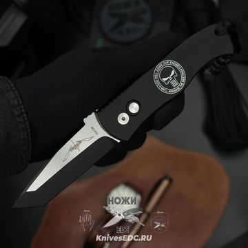 Складной нож Pro-Tech/Emerson E7T3 Punisher c клинком из стали 154CM, рукоять алюминий