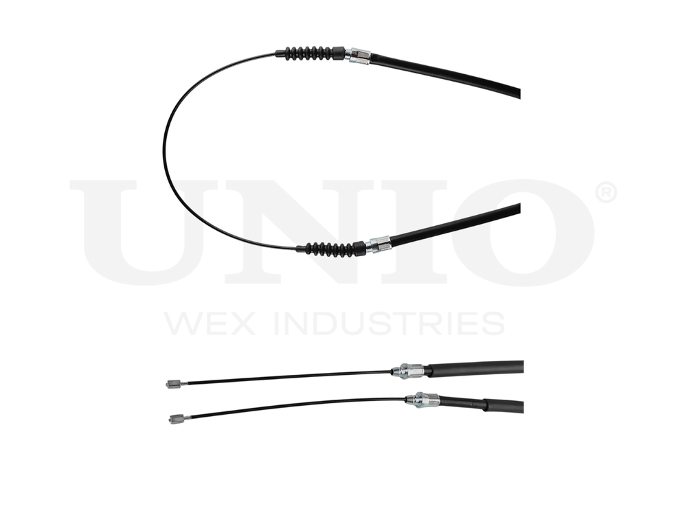 Трос стояночного тормоза задний UNIO CAB-60025