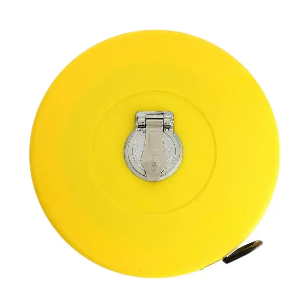 Строительная рулетка 50 м / металл 13 мм / с ручкой и кольцом