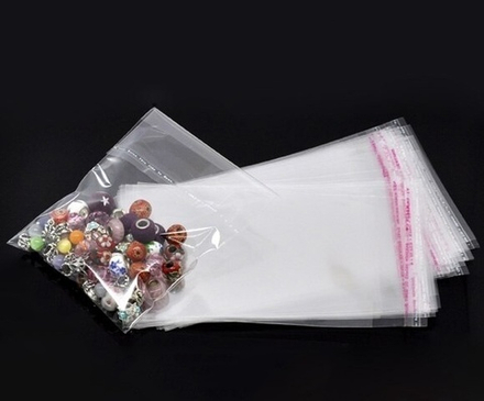 BOPP пакет с клеевым клапаном 8*16+3 см 30мкм