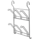 Полка для 6-ти бокалов Delinia 24x10x34см сталь цвет хром