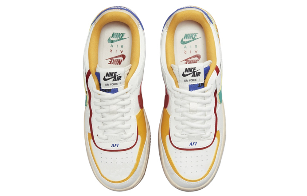 Кроссовки Nike Air Force 1 Low Shadow (Женская размерная сетка)