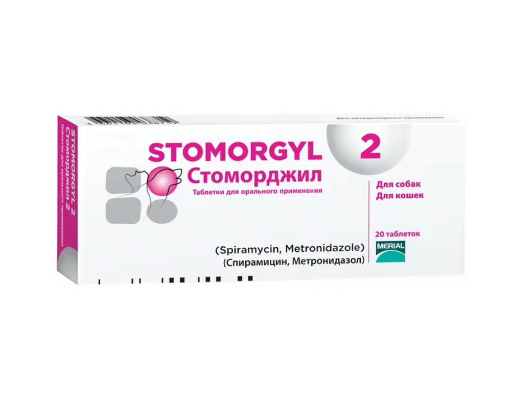 Стоморджил, 1 таблетка