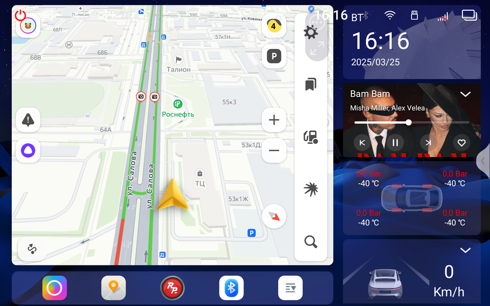 Магнитола для Hyundai Santa Fe 2012-2018 - Redpower 85210 PRO/PROmax ТОП звук, 2K QLED, Android 14, CarPlay, 4G SIM-слот