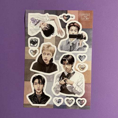 Стикерпак / igyx_arts / STRAY KIDS #1