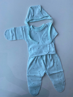 Трехпредметник с распашонкой Звезды интерлок (Малышеево) (Размер: 56)