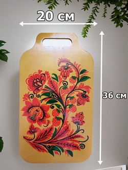 Доска декоративная Хохлома ручная роспись