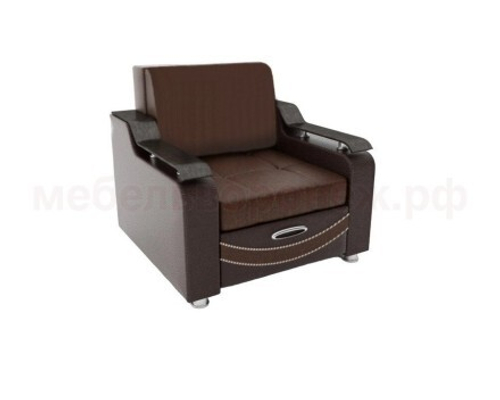 Кресло-кровать ЛИДЕР /24 /SAVANA COFFEE/, 5 пакетов 1030х930х1030  Диваны Софт