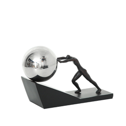 Статуэтка Push man Black