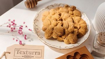 Рецепт узорных безглютеновых крекеров