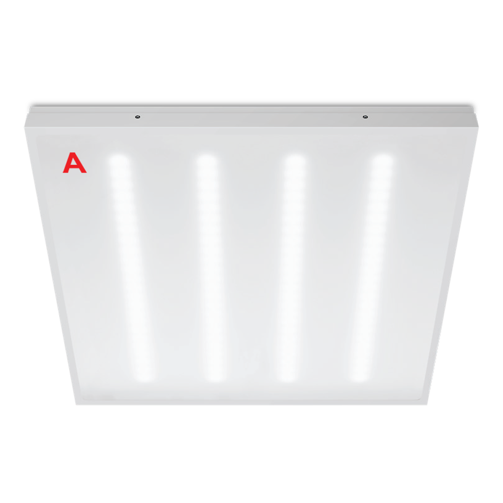 Светильник ЧИСТЫЙ ОФИС GL ДВО03-055 с БАП EM3 36Вт 6500К IP54 Матовый 4320лм 595х595х48мм WOLTA PRO