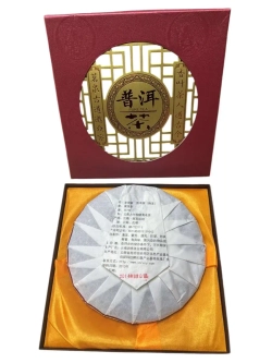 Чай Лао Бань Чжан Пуэр зеленый 2014 год, 357 г