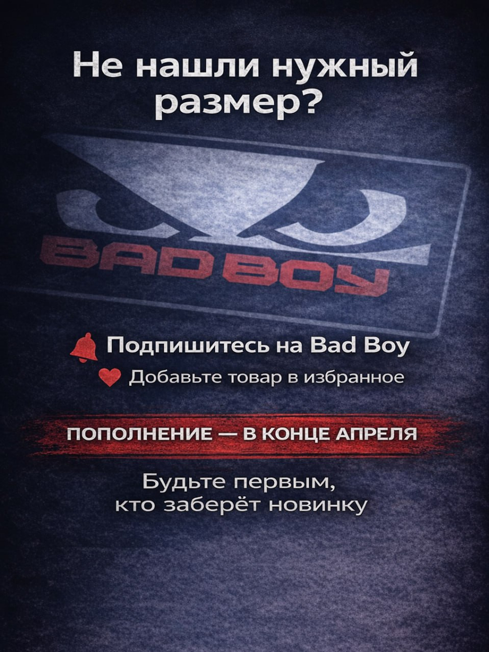 Тренировочная футболка Bad Boy World Muay Thai черная