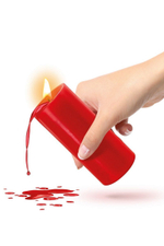 Красная низкотемпературная свеча для ваксплея (Цвет: красный)