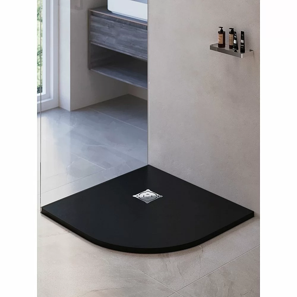 Душевой поддон RGW ST/R-G Stone Tray 16153100-02 100x100 графит
