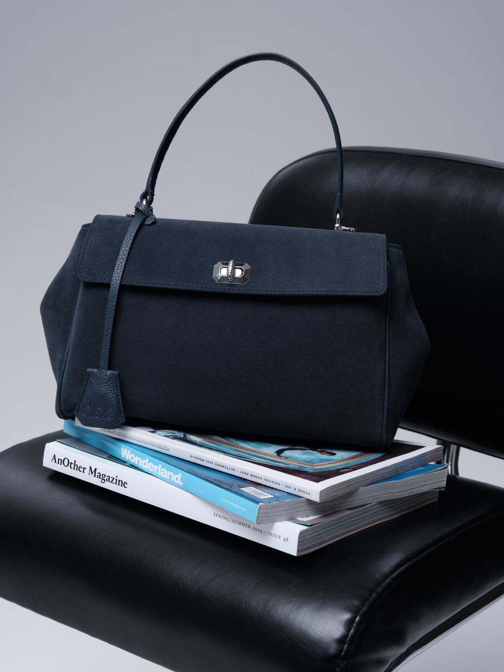 Замшевая сумка Nadi DBR 31356 синий