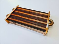 Теплообменник основной (122fin) (без штуцеров) DAEWOO DGB 250-300 MSC/KFC (арт. 3318114910-1_н/о)