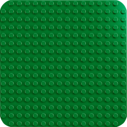 OUTLET LEGO DUPLO Classic - Зеленая строительная плитка 10460