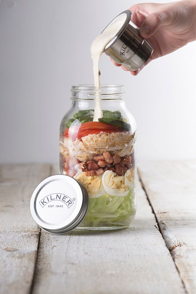 Kilner Банка с соусником On The Go 1 л