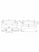 ST-DM121NC-BR Извещатель магнитоконтактный
