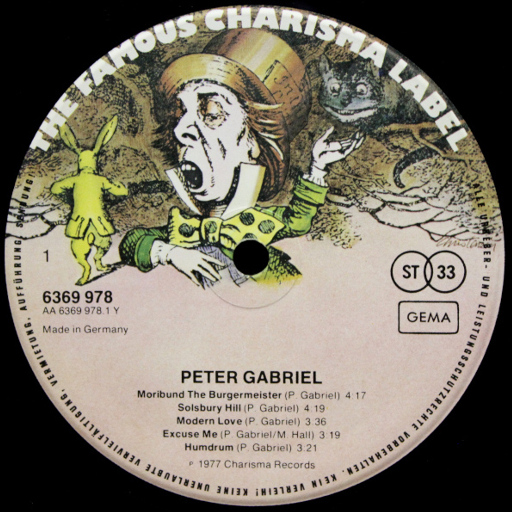 Peter Gabriel / Peter Gabriel (LP)